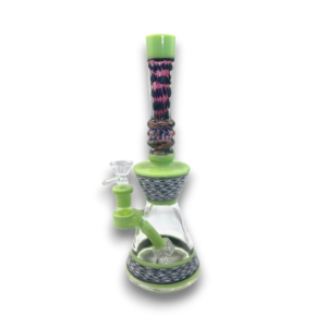 10" Fumed Wig Wag Beaker WP