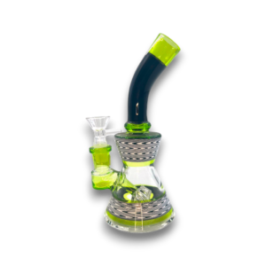 7" Color Wig Wag Bent Neck Rig