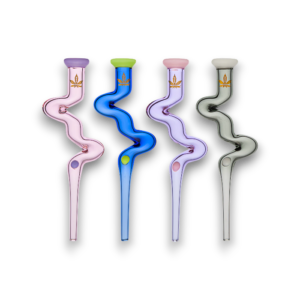 8" aLeaf Zig Zag Honey Straw