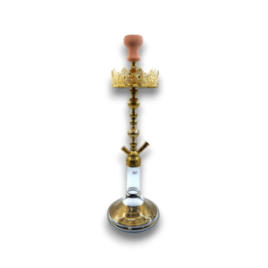 28" Khateeb Gold Egyptian Style Hookah