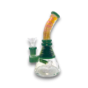 7" Color Trim Wig Wag Bent Neck Beaker WP