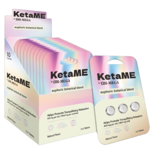 KetaME Euphoric Botanical Blend | 3ct Sleeve 10ct Box