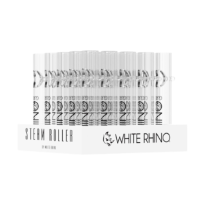 White Rhino Steam Roller Display | 49ct