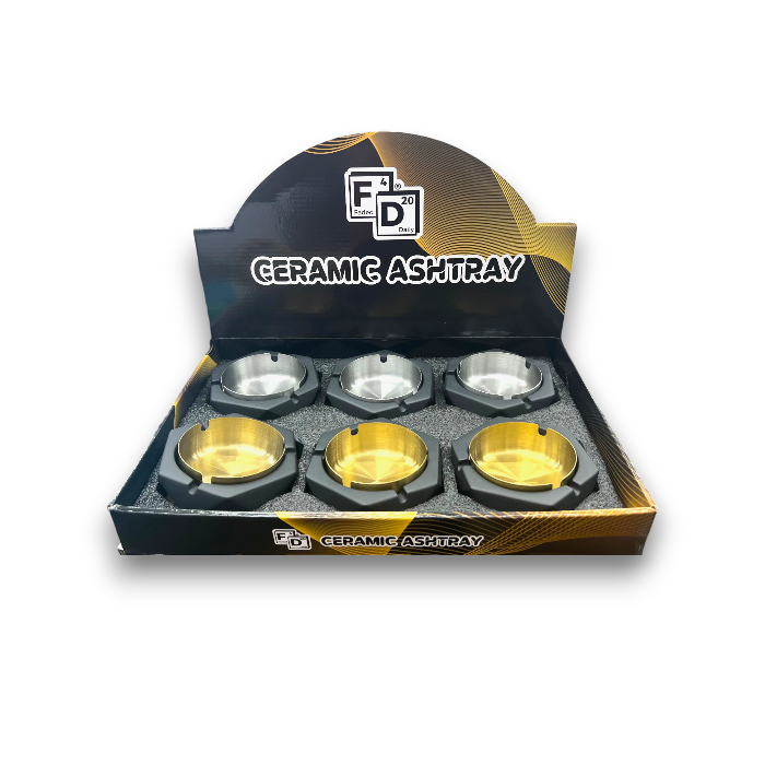 FD LED Car Butt Bucket Ash Tray | 6ct Box