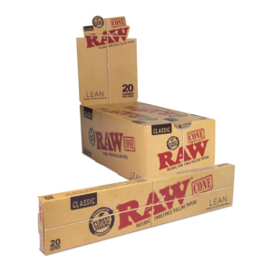 Raw Cones | Classic Lean Cones 20pk 12ct Box