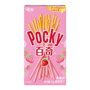 Pocky Biscuit Sticks 55g | Strawberry