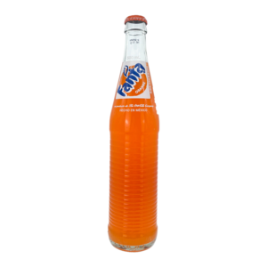 Fanta Orange Glass Bottle Mexico