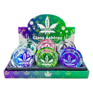 aLeaf Glass Ash Trays | 6ct Box
