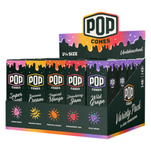 POP Cones Unbleached Variety Pack | 1 1/4