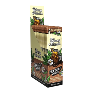 Blazy Susan Black Tea Leaf Wraps 2ct-Disp of 25