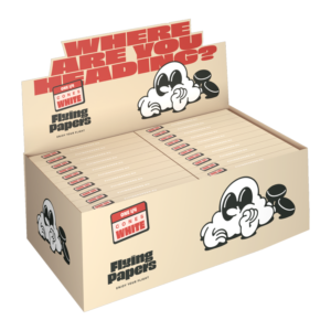 Flying Paper I White 1 1/4 Size Cones