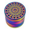 Tuff Shredder Rainbow Engraved Grinders | 12ct Box