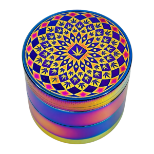 Tuff Shredder Rainbow Engraved Grinders | 12ct Box