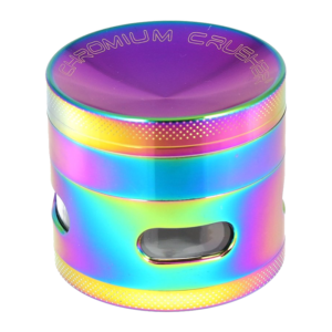 2.5" Chromium Crusher Vortex Rainbow Grinder