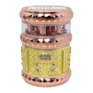 Death Row Records | 44mm Gem Cut Skull Grinder