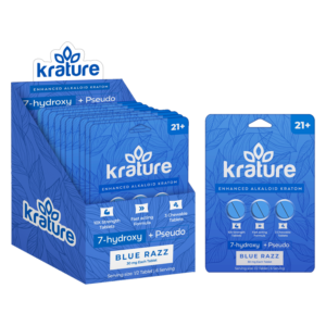 Krature 7-OH + Pseudo 30mg Kratom | 3 Tabs | 10ct Box