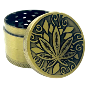 Tuff Shredder Leaf Engraved Grinders | 12ct Box
