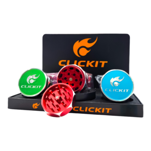 Clickit 63mm Finger Grip Grinders | 6ct Box