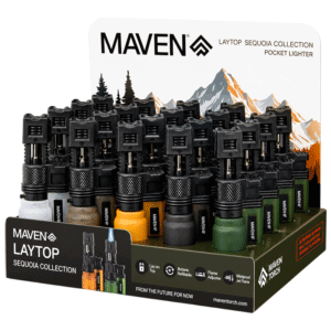 Maven Laytop Lighter Display | 20ct