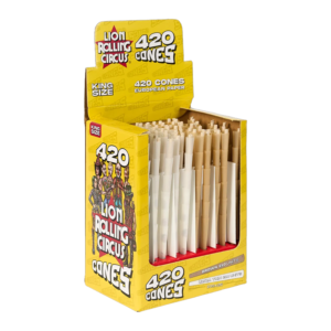 LRC | Unbleached Bulk Cones | KS 420ct Box