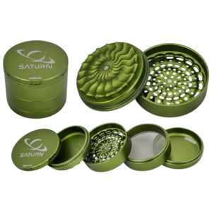 Saturn Grinders | 100mm 5pc Aluminum Grinder