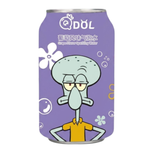 QDOL Spongebob 330ml Sparkling Water Can