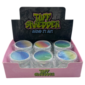 Tuff Shredder 4pt Iridescent Grinder | 6ct Box