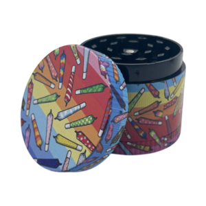 Tuff Shredder Plastic Flower Pattern Grinder | 12ct Box