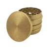 Tuff Shredder Textured Gold 4pt Grinder | 12ct Box
