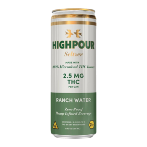High Pour 2.5mg THC Seltzer | 4pk