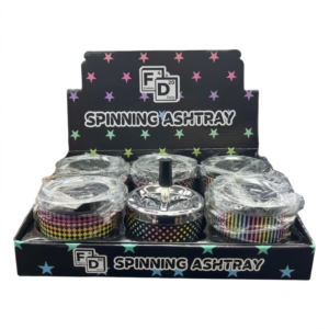 FD Metal Spinning Ash Tray | 6ct Box