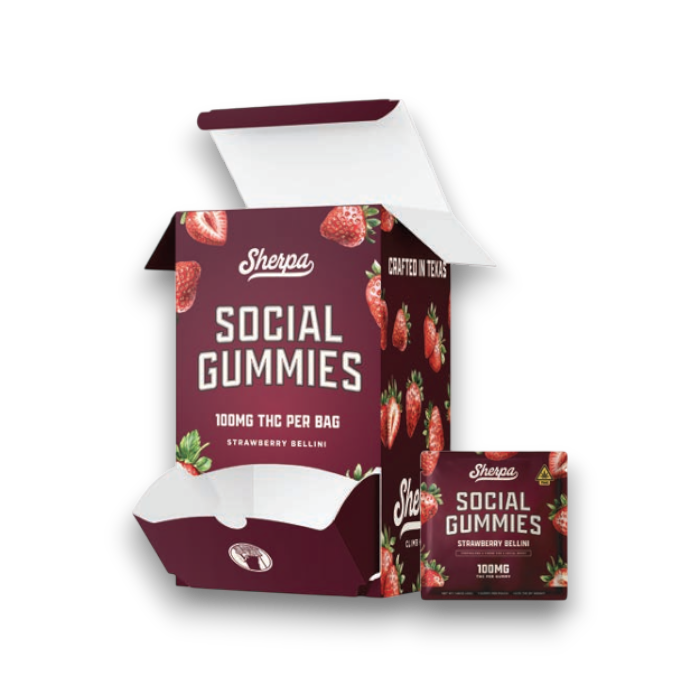 Sherpa Gummies | 100mg | 1ct Bag 30ct Box