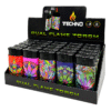 Techno Dual Flame Lighters