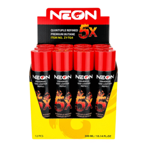 Neon Butane 5x 300ml | 12ct Box
