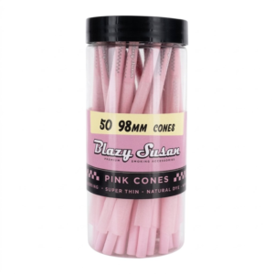 Blazy Susan Cones | Pink 98mm | 50ct Jar