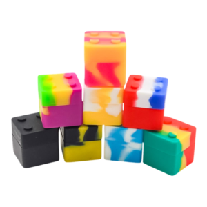 9ml Cube Silicone Jar