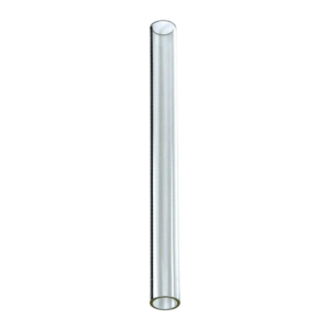 8" Clear Glass Tube