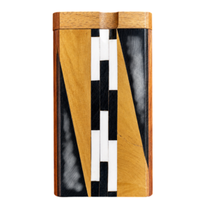 Large Checkered Wooden Dugout