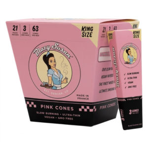 Blazy Susan Cones | Pink KS | 3pk 21ct Box