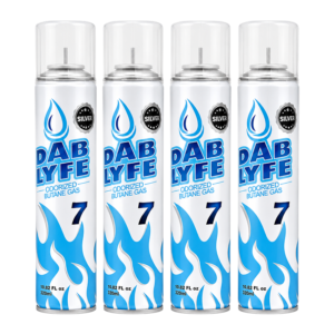 Dab Lyfe Silver 7x Butane 320ml 12ct