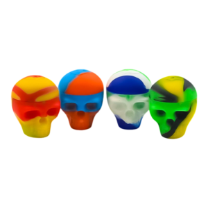 3ml Skull Silicone Jar