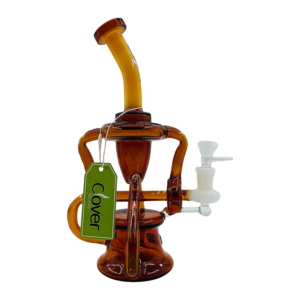 9" Clover Color Inline Recycler