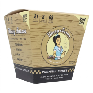 Blazy Susan Cones | Unbleached KS | 3pk 21ct Box