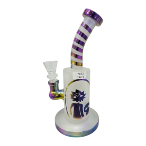 8'' Bent Neck Shiny R&M WP