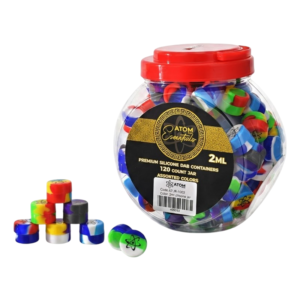 ATOM 2ml Sili Container 120ct JAR