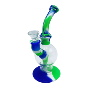 7''Silicone Round Glass Ball WP