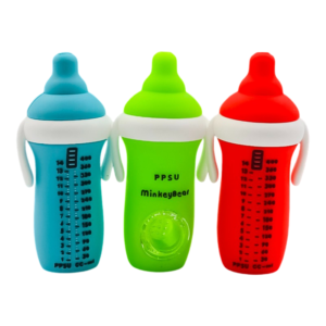 4.5" Milk Bottle Silicone Assorted HP