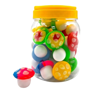 Silicone Mushroom Container Jar
