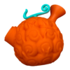 Silicone Orange Fruit Rig