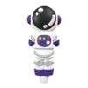 Silicone Spaceman Lrg Assorted HP